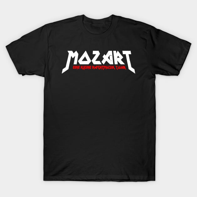 Mozart! T-Shirt by nickbeta